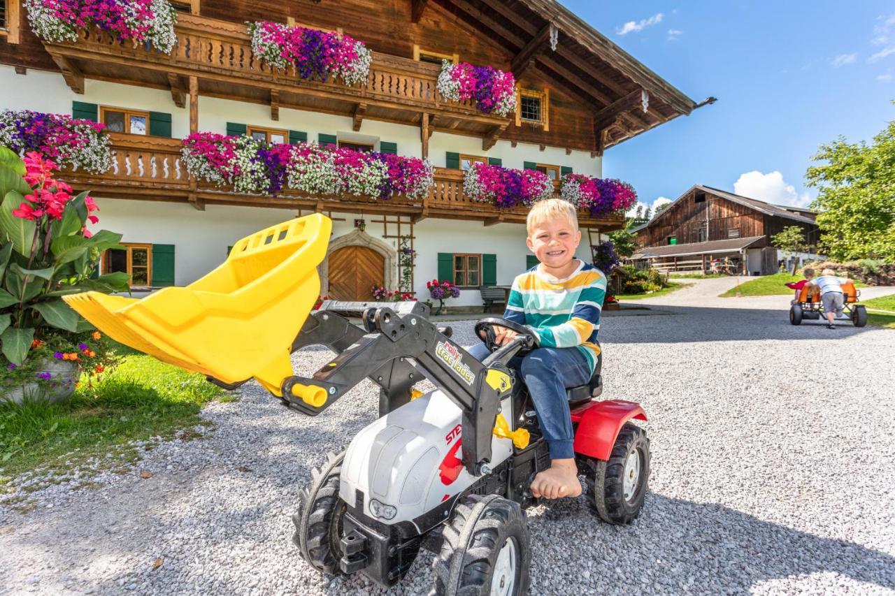 Apartmán Biobauernhof Stegerbauer Maria Alm am Steinernen Meer Exteriér fotografie