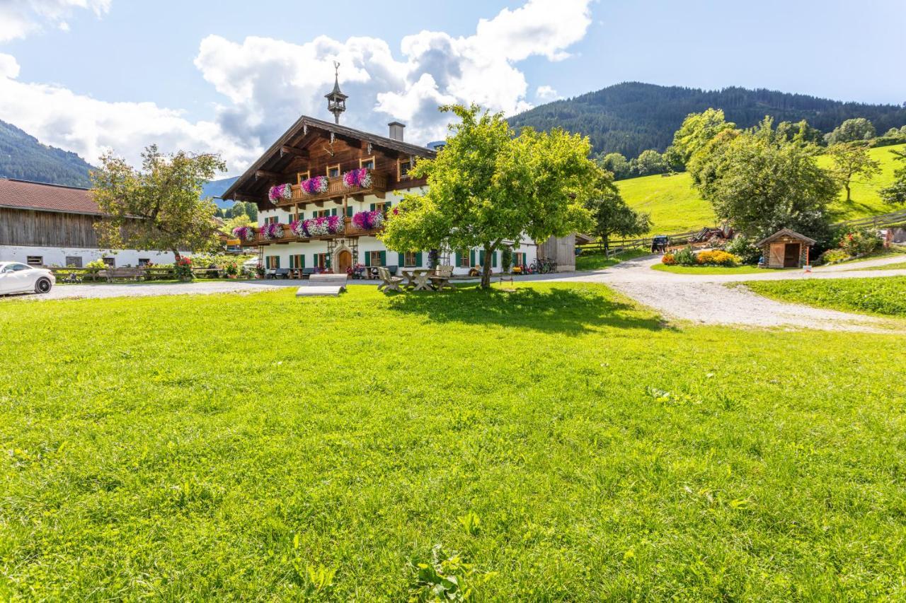 Apartmán Biobauernhof Stegerbauer Maria Alm am Steinernen Meer Exteriér fotografie