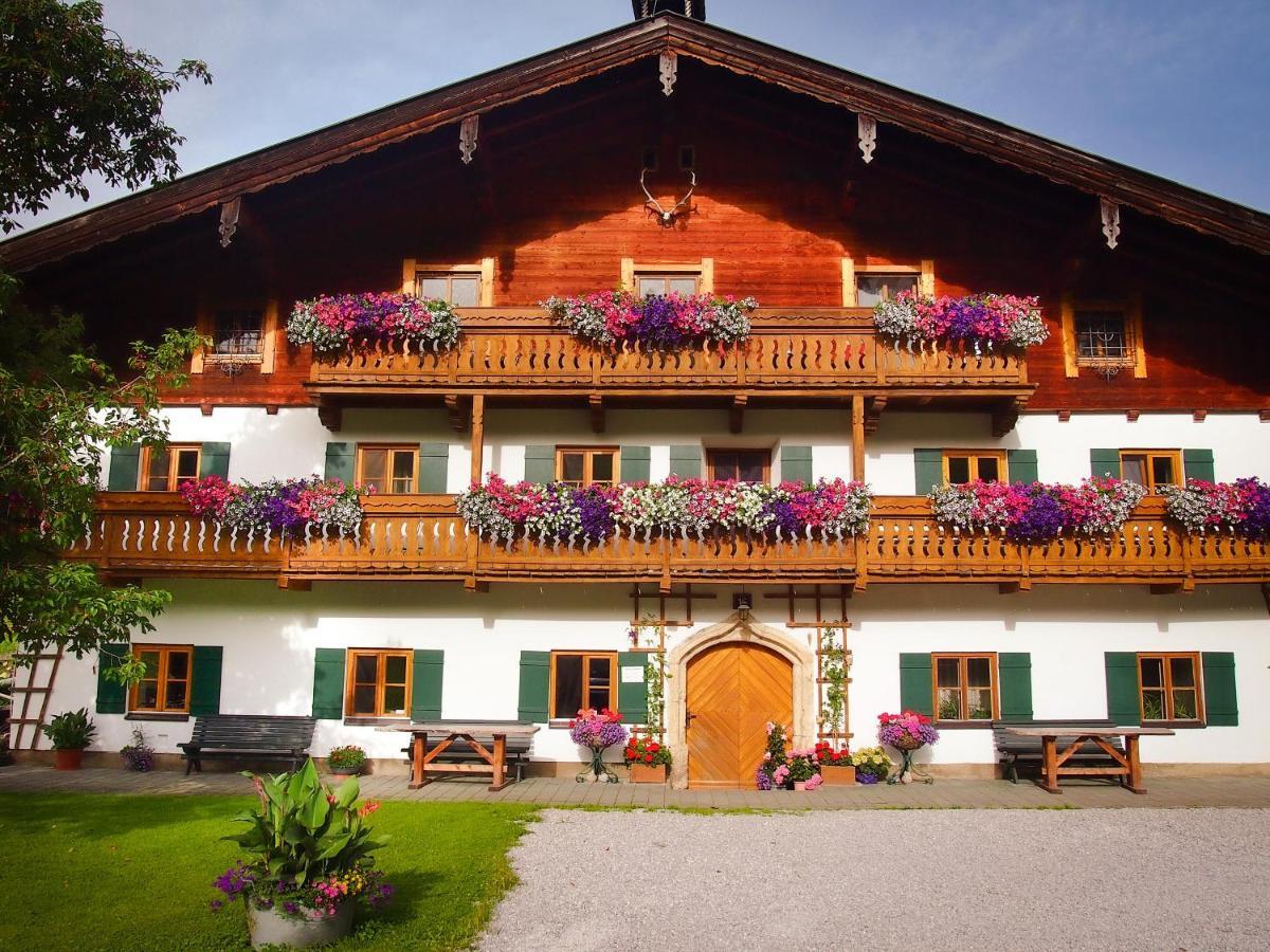 Apartmán Biobauernhof Stegerbauer Maria Alm am Steinernen Meer Exteriér fotografie