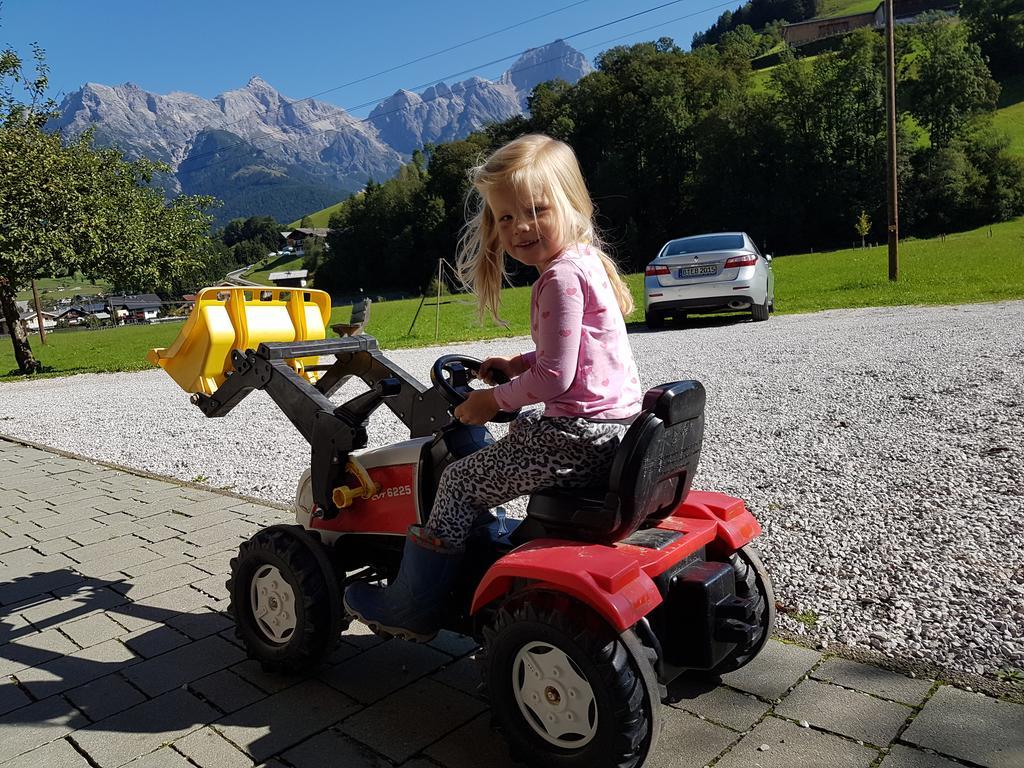 Apartmán Biobauernhof Stegerbauer Maria Alm am Steinernen Meer Exteriér fotografie