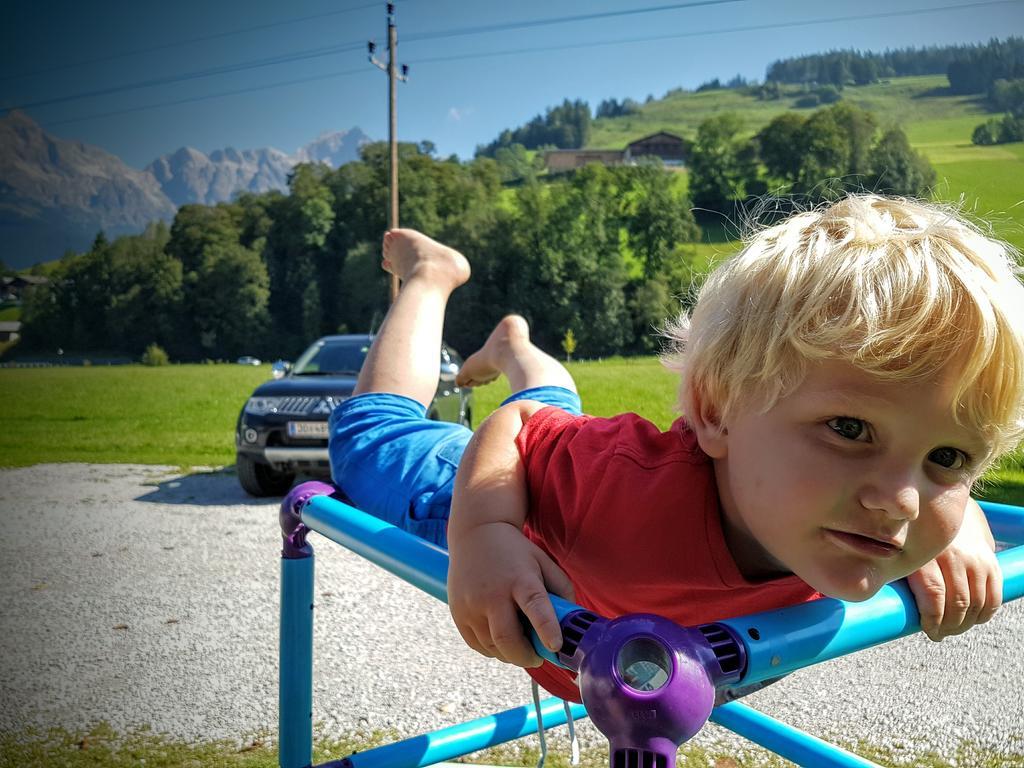 Apartmán Biobauernhof Stegerbauer Maria Alm am Steinernen Meer Exteriér fotografie