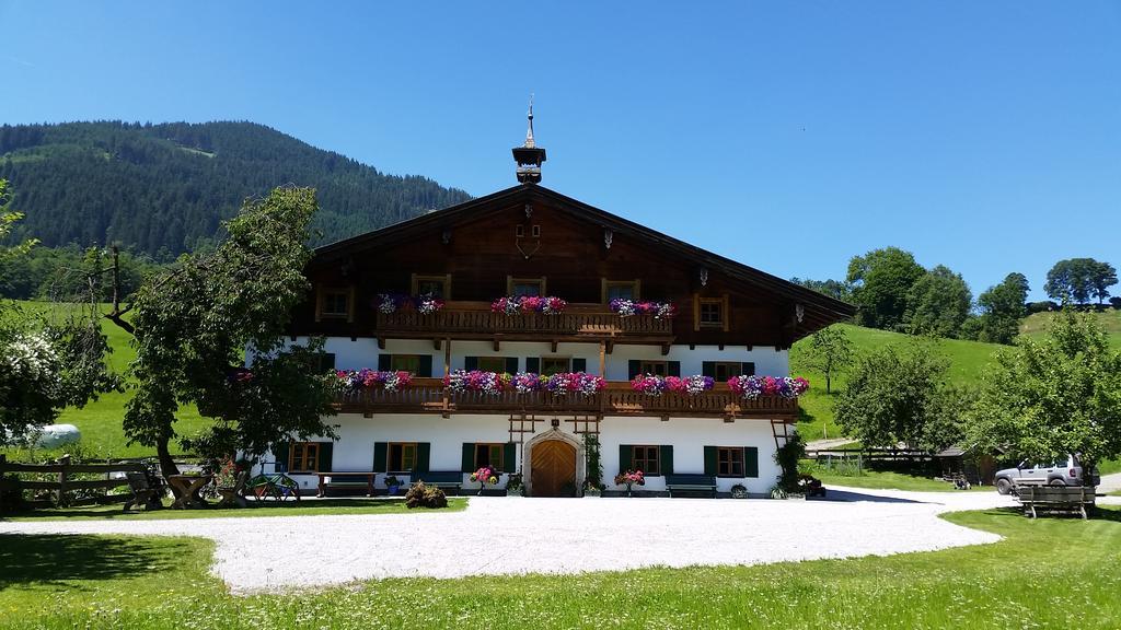 Apartmán Biobauernhof Stegerbauer Maria Alm am Steinernen Meer Exteriér fotografie